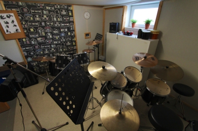 Das Studio für Schlagzeug und Co.